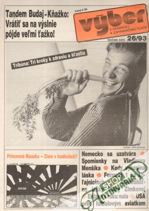 Obal knihy Výber z domácej a zahraničnej tlače 26/93