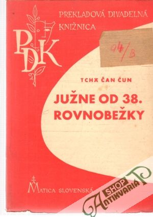 Obal knihy Južne od 38. rovnobežky