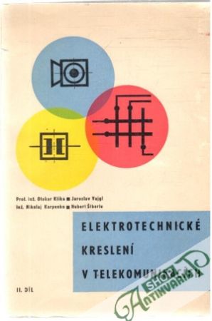 Obal knihy Elektrotechnické kreslení v telekomunikacích II. díl