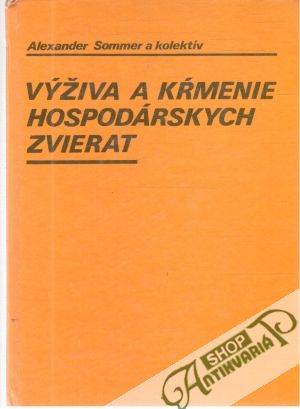 Obal knihy Výživa a kŕmenie hospodárskych zvierat