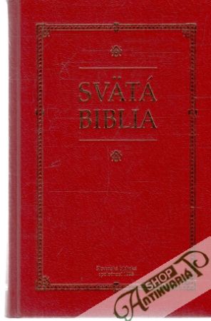 Obal knihy Svätá Biblia