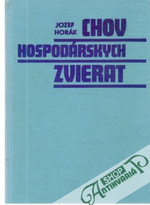 Obal knihy Chov hospodárskych zvierat