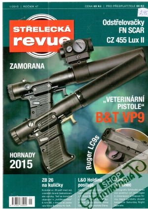 Obal knihy Střelecká revue 1/2015