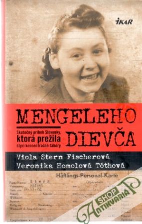 Obal knihy Mengeleho dievča
