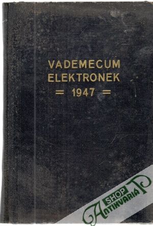 Obal knihy Vademecum elektronek