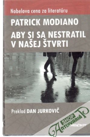 Obal knihy Aby si sa nestratil v našej štvrti