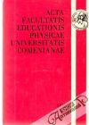 Kolektív autorov - Acta facultatis educationis physicae UC XII/1972