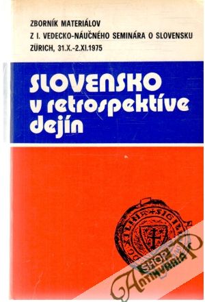 Slovensko v retrospektíve dejín - Rydlo Jozef M.