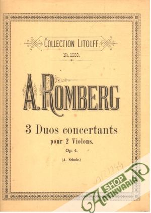 3 Duos concertants - Romberg A.