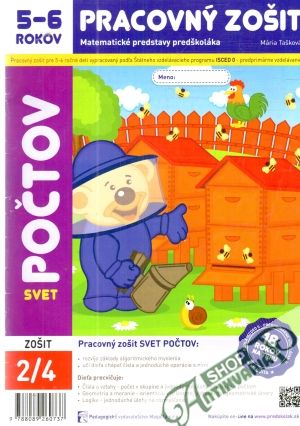 Obal knihy Pracovný zošit - svet počtov