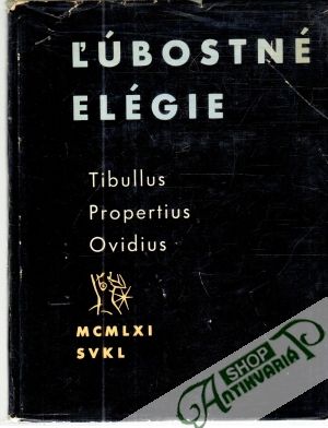 Obal knihy Ľúbostné elégie