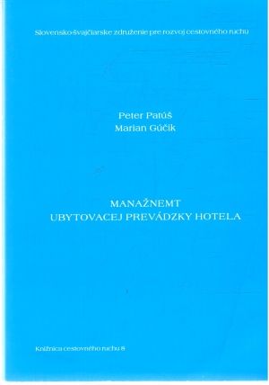 Obal knihy Manažment ubytovacej prevádzky hotela
