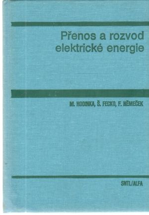Obal knihy Přenos a rozvod elektrické energie