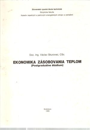 Ekonomika zásobovania teplom - Skurovec Václav