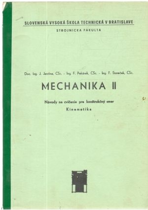 Obal knihy Mechanika II.