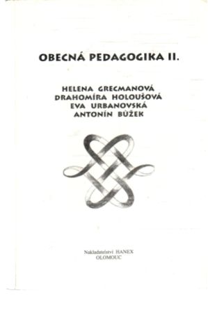 Obal knihy Obecná pedagogika II.