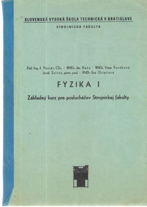 Obal knihy Fyzika I.