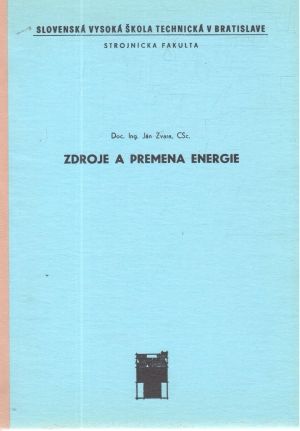 Obal knihy Zdroje a premena energie