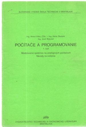 Obal knihy Počítače a programovanie