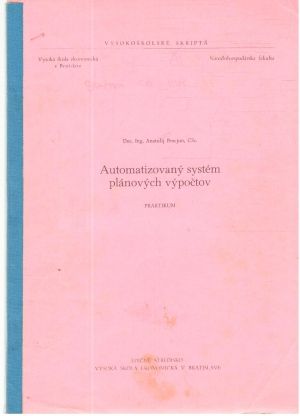 Obal knihy Automatizovaný systém plánových výpočtov