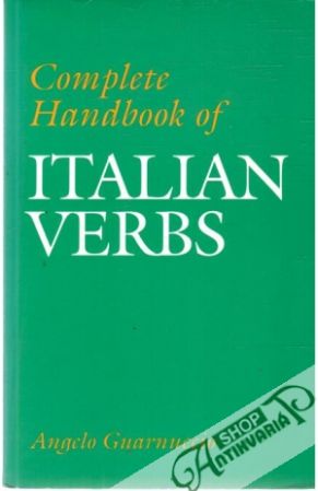 Obal knihy Complete handbook of italian verbs