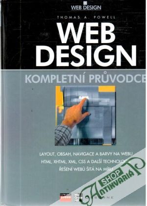 Obal knihy Web design