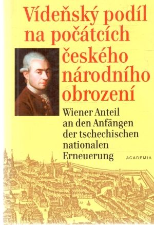Obal knihy Vídeňský podíl na počátcích českého národního obrození