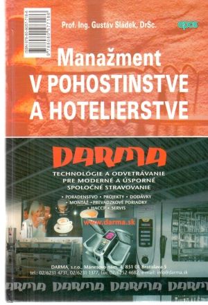 Obal knihy Manažment v pohostinstve a hotelierstve