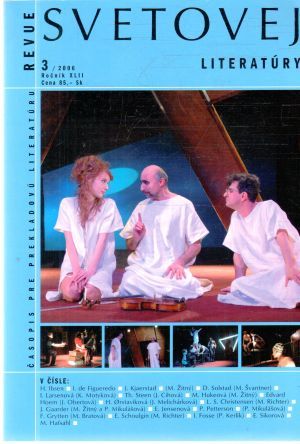 Obal knihy Revue svetovej literatúry 3/2006