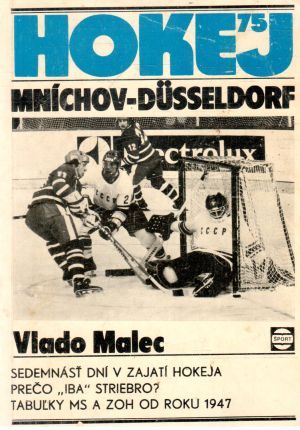 Hokej 75 - Mníchov-Dusseldorf - Malec Vlado