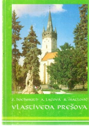 Obal knihy Vlastiveda Prešova
