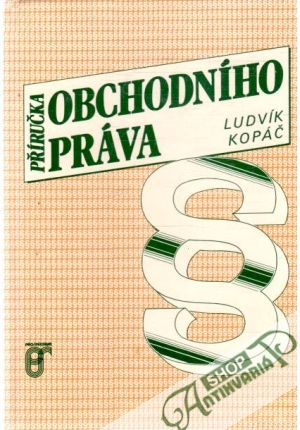 Obal knihy Příručka obchodního práva