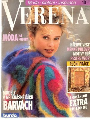 Obal knihy Verena 10/1991