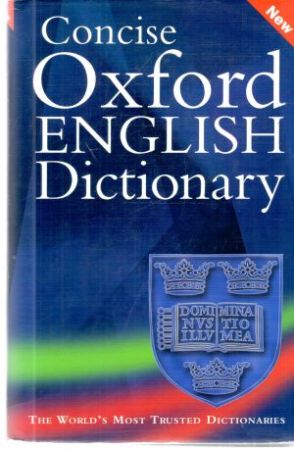 Obal knihy Concise oxford english dictionary