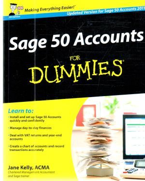 Obal knihy Sage 50 accounts for dummies