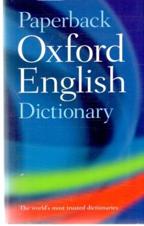 Obal knihy Paperback Oxford english dictionary