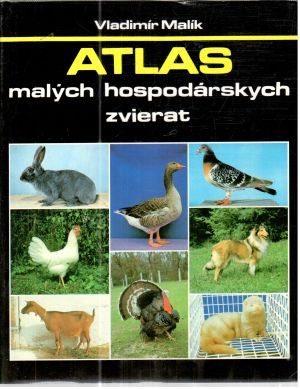 Obal knihy Atlas malých hospodárskych zvierat