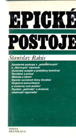 Obal knihy Epické postoje