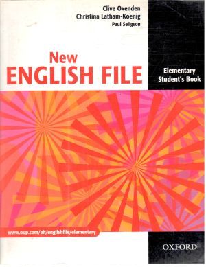 Obal knihy New enligsh file