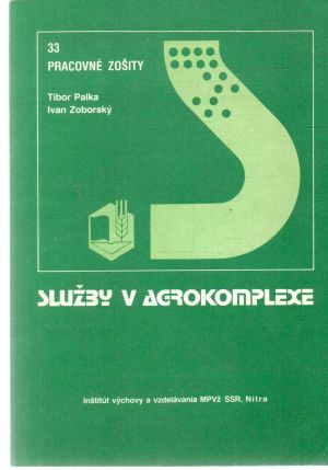 Obal knihy Služby v agrokomplexe