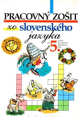 Obal knihy Pracovný zošit zo slovenského jazyka 5.
