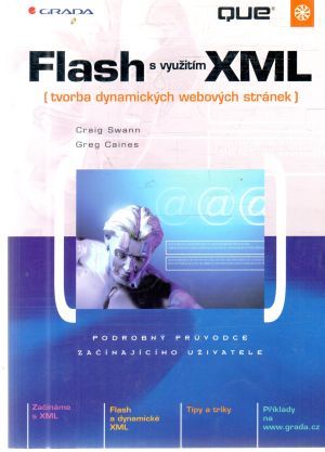 Obal knihy Flash s využitím XML