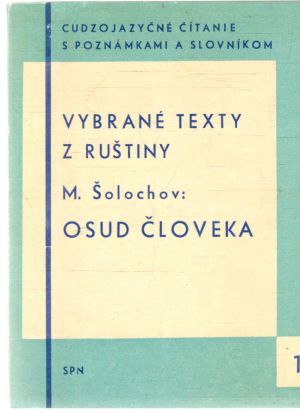 Obal knihy Osud človeka - Vybrané texty z ruštiny