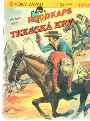 Obal knihy Texasná krv