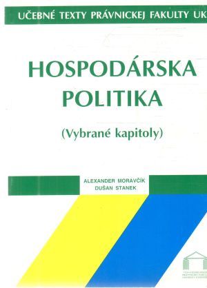 Obal knihy Hospodárska politika