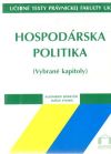 Moravčík Alexander, Stanek Dušan - Hospodárska politika