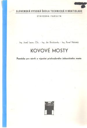 Obal knihy Kovové mosty