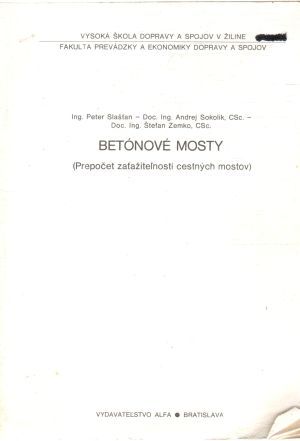Obal knihy Betónové mosty