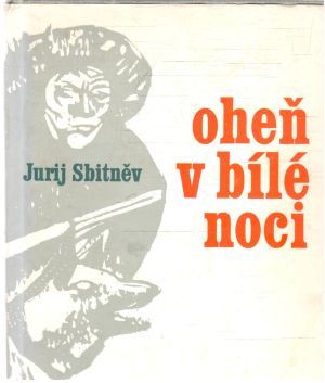 Obal knihy Oheň v bílé noci