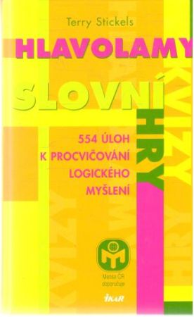 Obal knihy Hlavolamy, kvizy, slovní hry